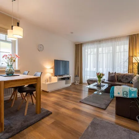 Duenenpark - Komfortplus Mit 1 Schlafzimmer Und Balkon Im Obergeschoss 046 * 빈츠